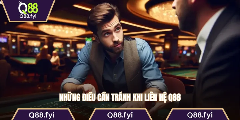Những điều cần tránh khi liên hệ Q88